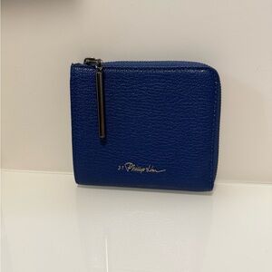 3.1 Phillip Lim Pebbled Leather Zip Wallet